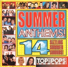 Summer Anthems! CD GS1 NO Case B*Witched, Boyzone, 911, Aaron Carter, N-Tyce...