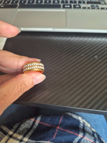 Ring euro gold - ring, l,