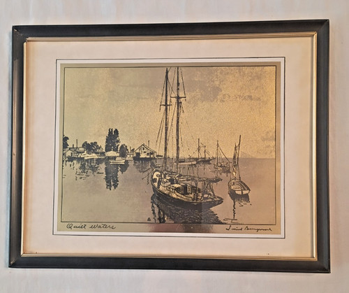 Framed lionel barrymore quiet - framed, 'quiet