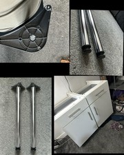 Copper Slate Effect Symphony Kitchen Worktop 216.40x67x86 PVC Square Edge