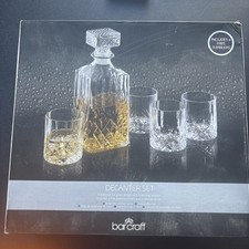 Whisky Decanter Gift Set 5pc