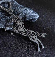 Geometric Horse Necklace