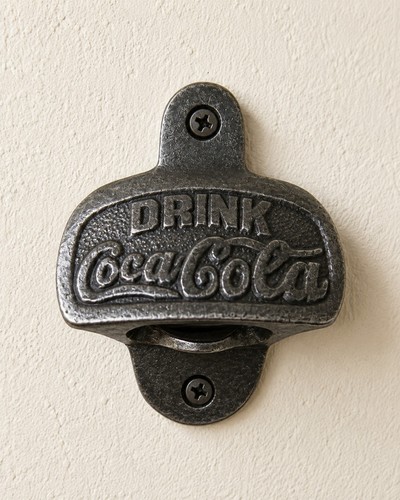 Coca cola cast - , wall