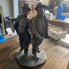 Bronze Laurel & Hardy Statue
