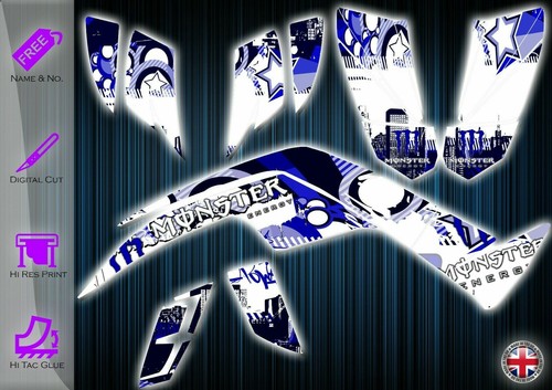 Quadzilla 450 sport stickers - stickers,