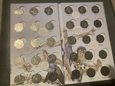 London Olympics 50p Album,Full,All coins plus Completer Medallion,Royal Mint