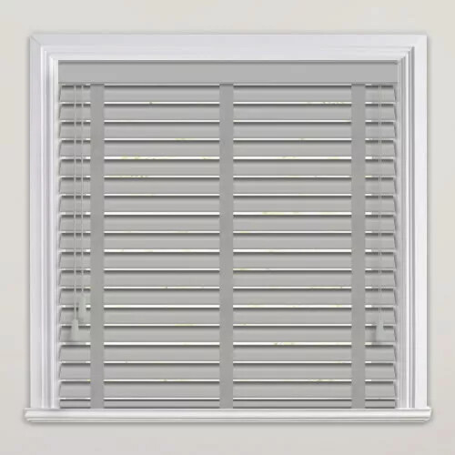 Faux wood venetian blinds 50mm - faux,