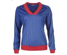 Hac Tac Womens Blue Sweatshirt