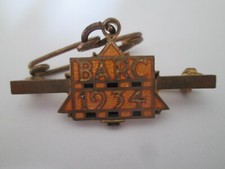 Brooklands guest badge 1934