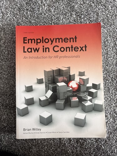 Employment law context - employment, an