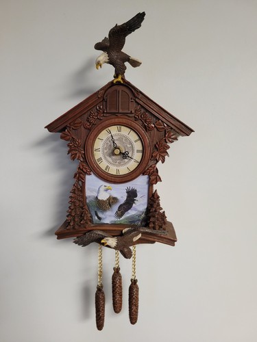Bradford exchange cuckoo clock - cuckoo,