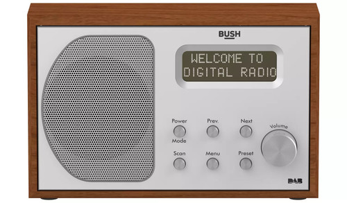Bush lisbon dab portable radio - portable,