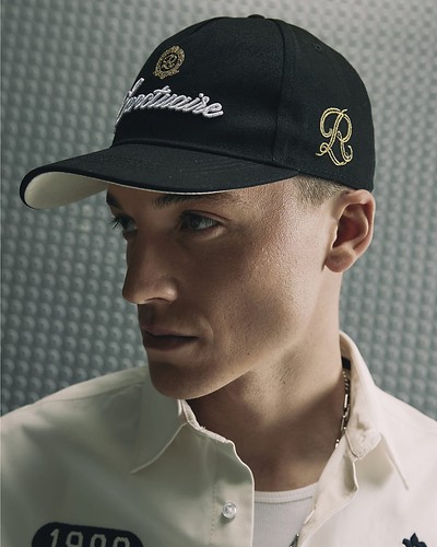 River island mens cap - river,