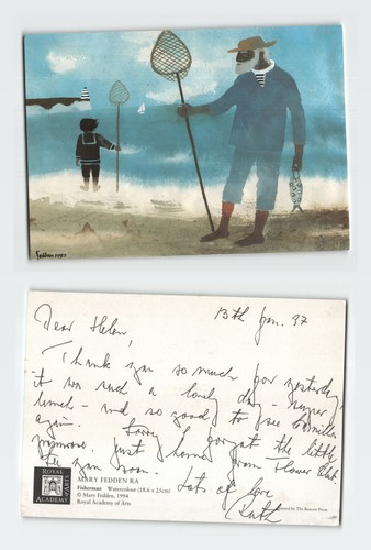 Vintage postcard mary fedden - vintage,