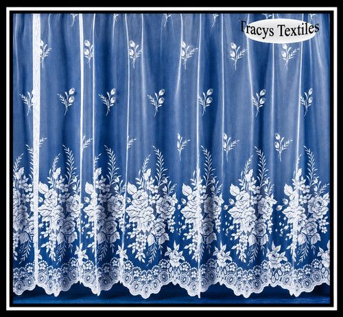 Chantelle white net - chantelle, curtain