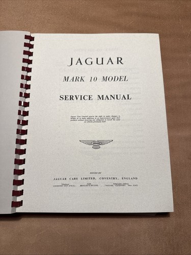 Jaguar mark model - 10,