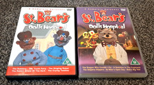 2x ST BEAR'S DOLLS HOSPITAL 10 EPISODES BUNDLE JOBLOT KIDS CHILDREN PAL DVD