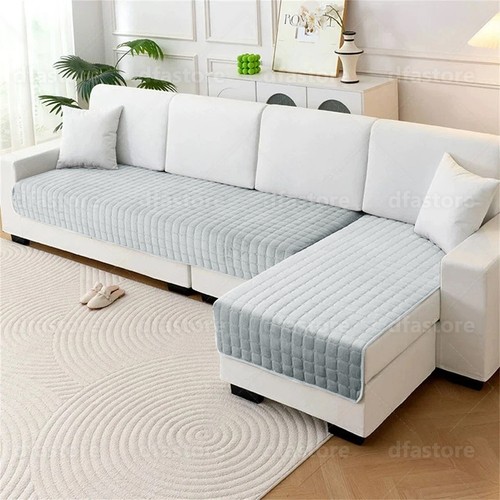 Plush fleece sofa pad non - fleece,
