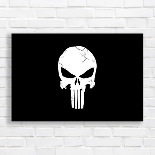 Cracked skull edgy - cracked, grungy