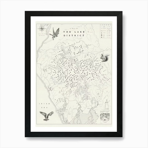 The lake district illustrated - lake,