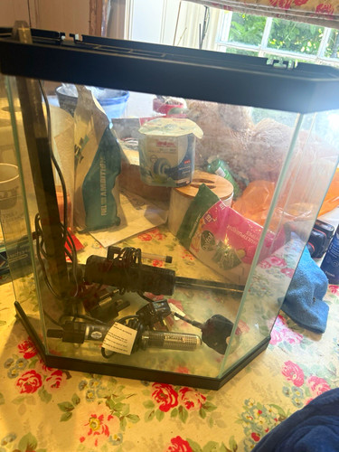 Glass aquarium fish tank - glass,
