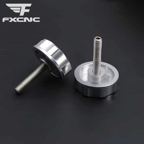 Cnc silver handlebar locker - handlebar,