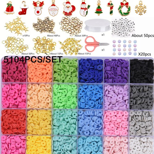 5104pcs jewelry kit clay - jewelry,