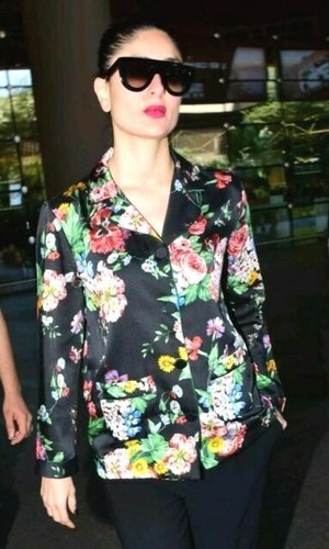Zara black floral print pyjama - print,