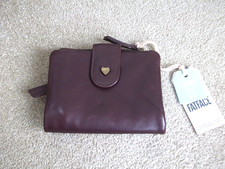 Fat Face Bi Fold 'Heart' purse