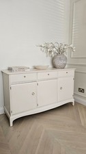 Stag Minstrel 3 door sideboard painted in Farrow and Ball FREE DELIVERY