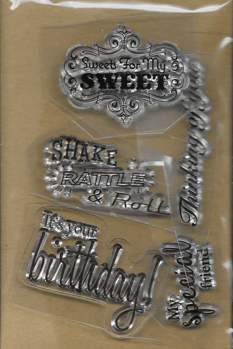 Sentiment clear stamps for - sentiment,