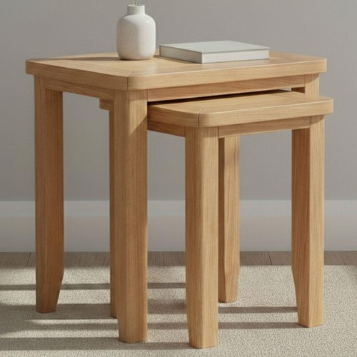 Solid oak nest coffee - nest,