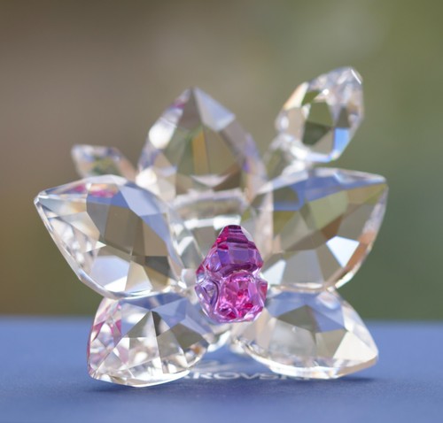 Swarovski crystal glass orchid - glass,
