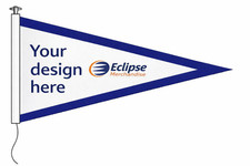 Custom yacht burgee flag - custom,