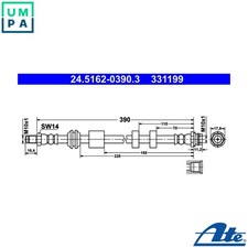 BRAKE HOSE 24.5162-0390.3 FOR