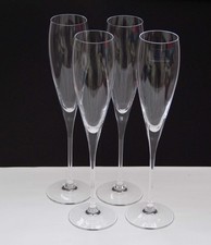 4 Villeroy & Boch Allegorie Premium Tall Long Stem Champagne Glasses Boxed
