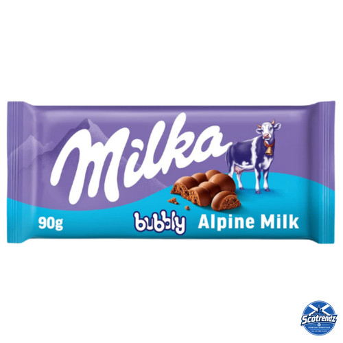 Milka bubbly milk chocolate - milk,