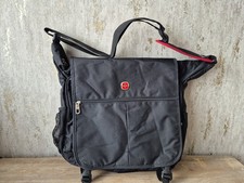 WENGER Mens Black Messenger
