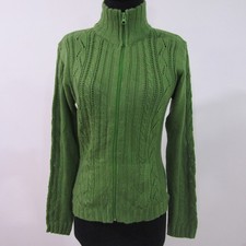 OOPS Aran Wool Blend Cardigan