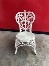 Vintage Wicker Peacock Chair