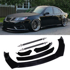 Black Front Bumper Lip