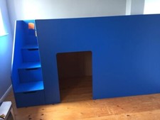 cabin bed with storage, be spoke, dismantled ready for collection FREE