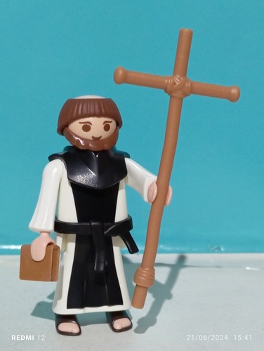 Playmobil figure monk friar - playmobil,