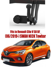 Swan Neck Tow Bar For RENAULT Clio V BF_ (2019-) & NO ELECTRICS - R031
