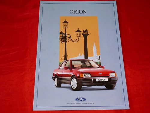 1988 ford orion bravo ghia - ford,