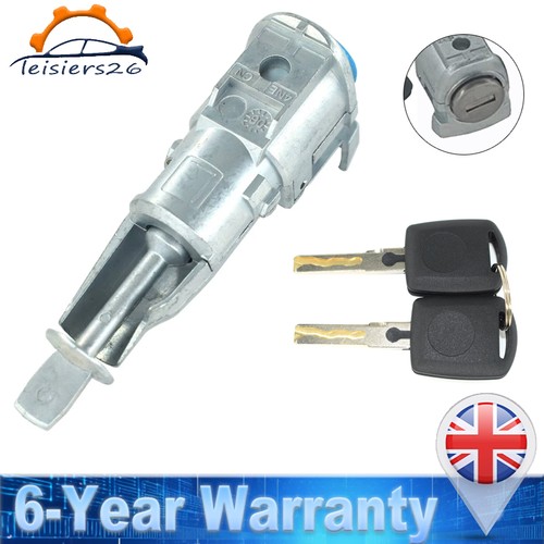 Door lock barrel with keys - with,