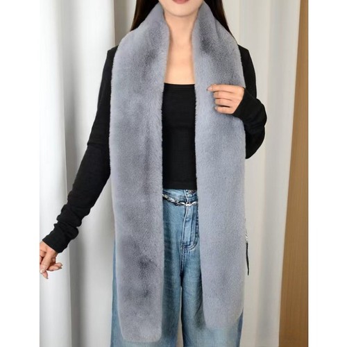 Lady faux fur wraps - fur,