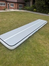 1 INCII AirTrack Factory 5 metre Tumble Track with pump, repair kit.
