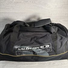 Salomon Large Duffel Bag Holdall Ski Snowboard Trailrun Very Big Black