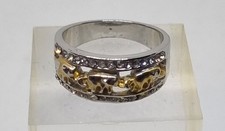 Pretty Silver And Gold Tone